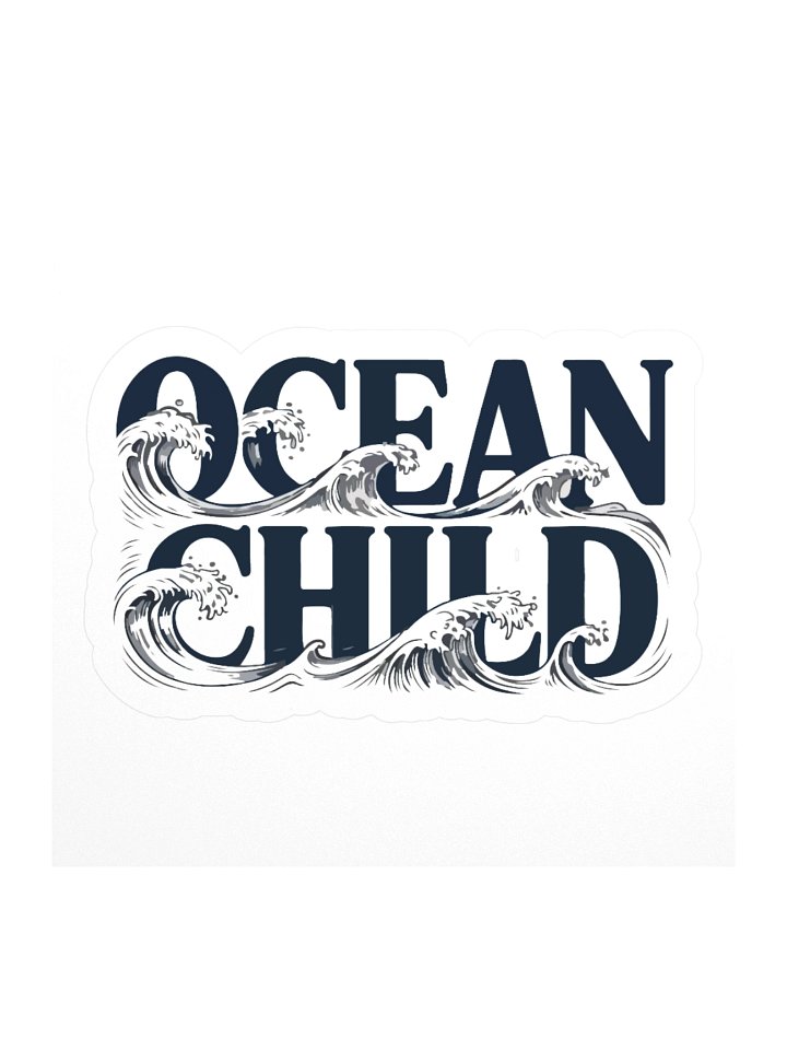 Ocean Child Waves Sticker Set product image (1)