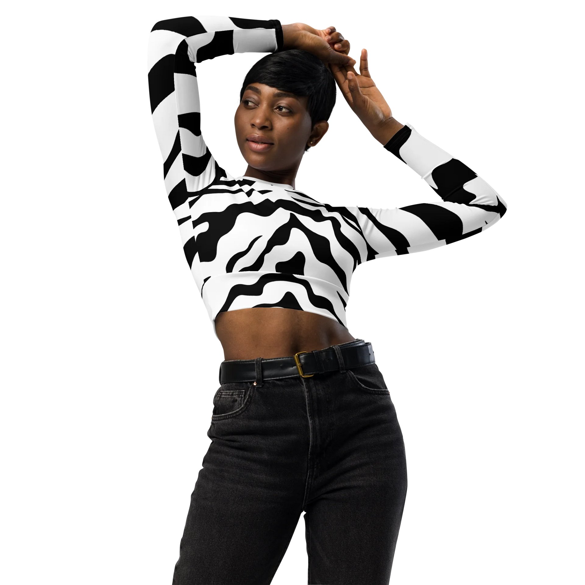 Zebra print top product image (3)