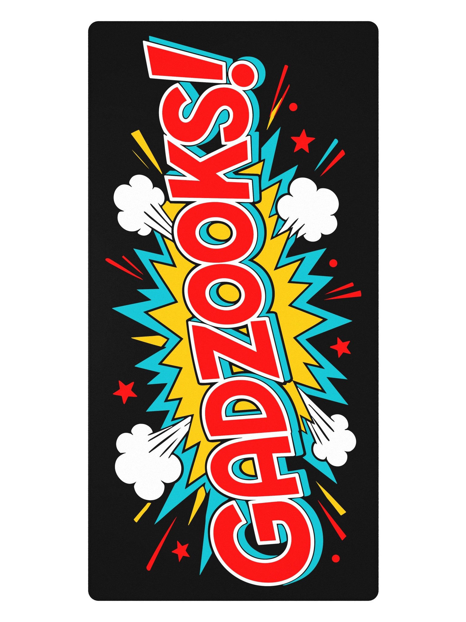Gadzooks Comic Burst Gaming Mouse Pad product image (2)
