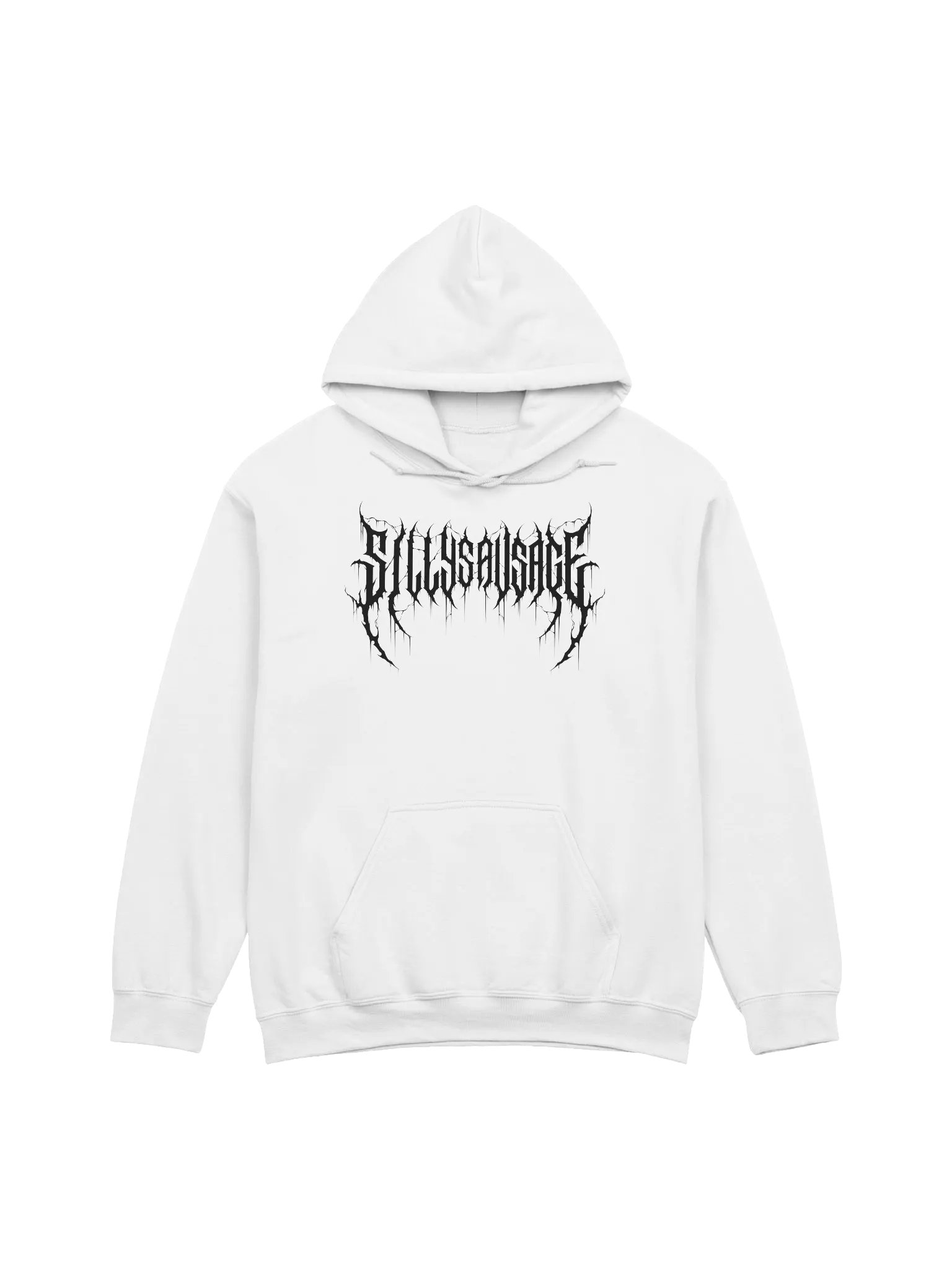 Sillysau5age Deathmetal Hoodie (Black) product image (1)