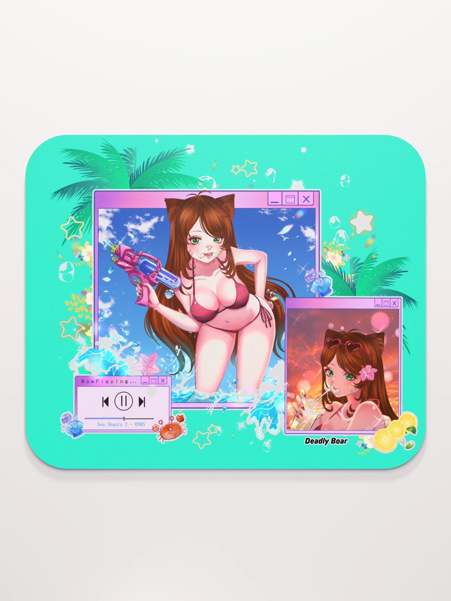 Summer Boar - Mouse Pad product image (2)