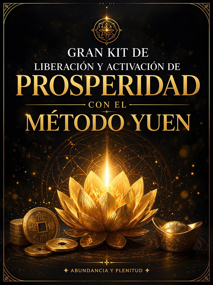 GRAN KIT DE LIBERACIÓN Y ACTIVACIÓN DE PROSPERIDAD CON MÉTODO YUEN product image (1)