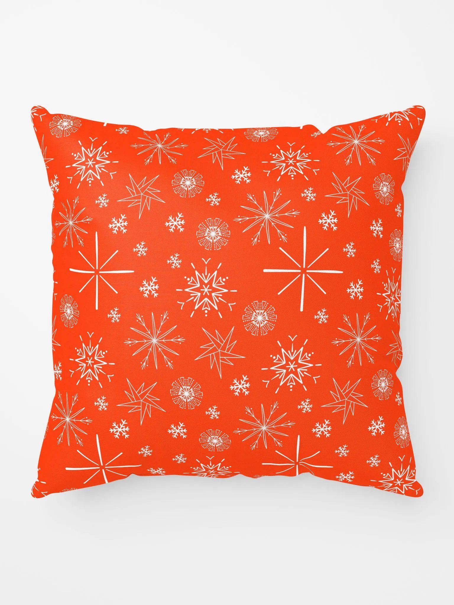 Snowfall Burst All-Over Pillow product image (1)