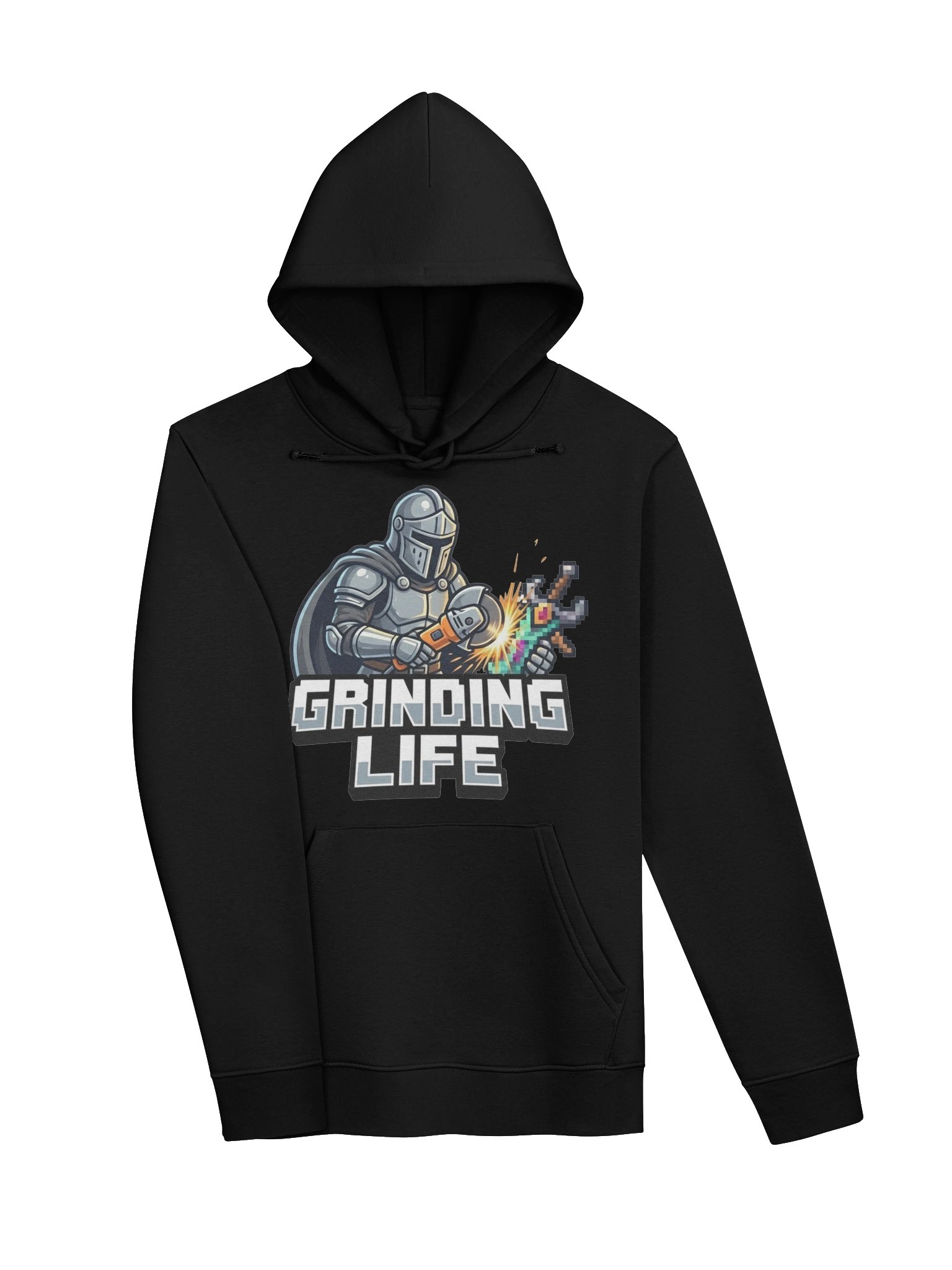 The No Life, Grinding Life Gamer Hoodie product image (10)