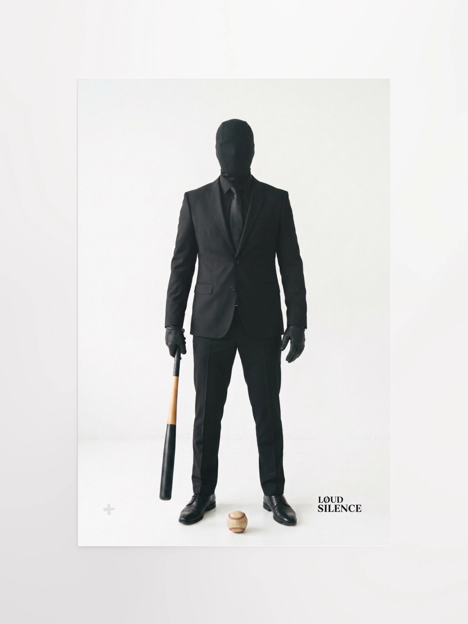 LØUD SILENCE HIS - BASEBALL BANDIT PRINT product image (4)