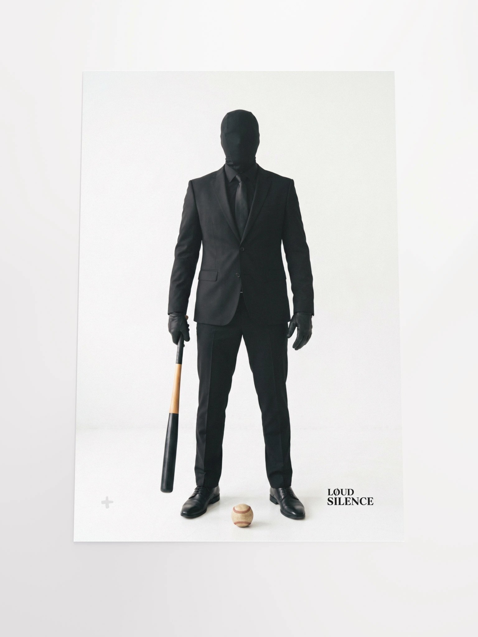 LØUD SILENCE HIS - BASEBALL BANDIT PRINT product image (1)
