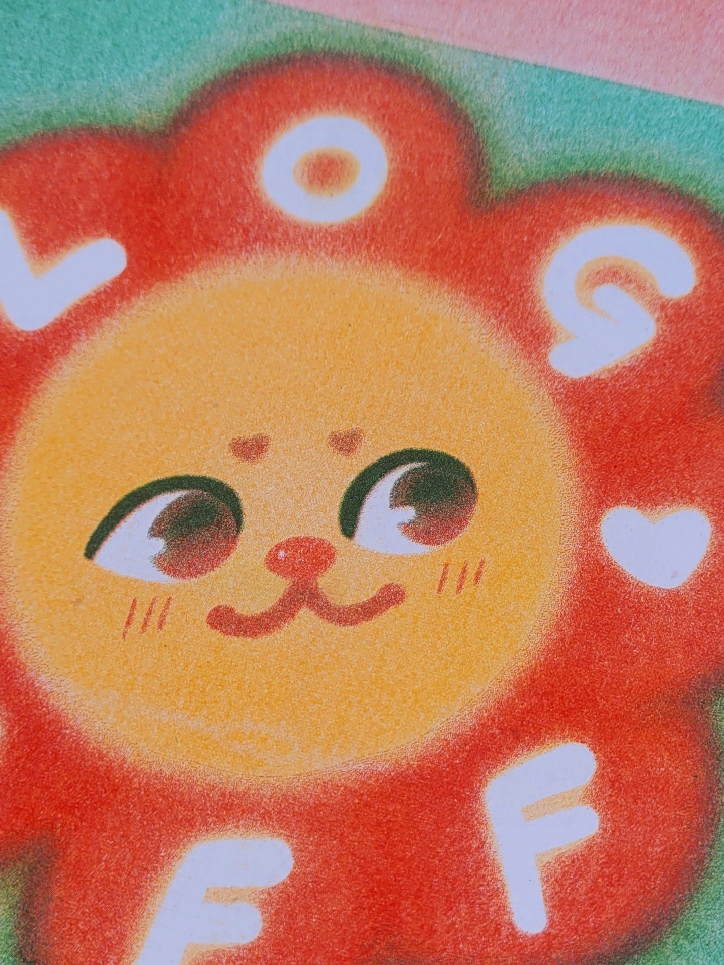 Log Off Riso Print product image (2)