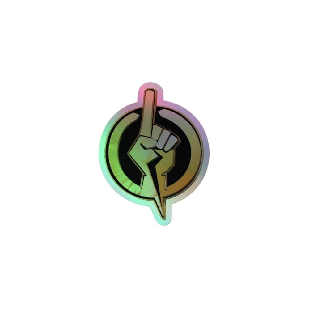 PWROn Gaming Logo Sticker product image (1)
