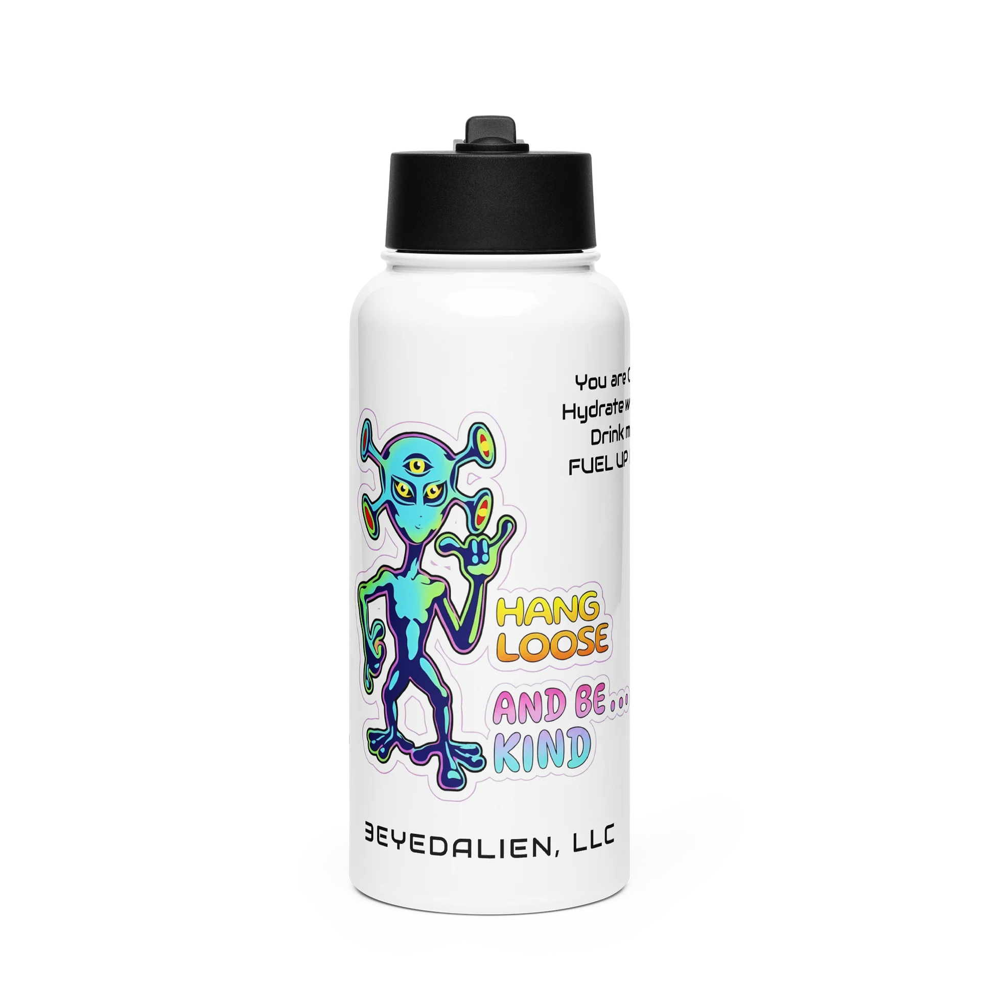 Hang Loose and Be KIND - 32oz Stainless Water Bottle product image (1)