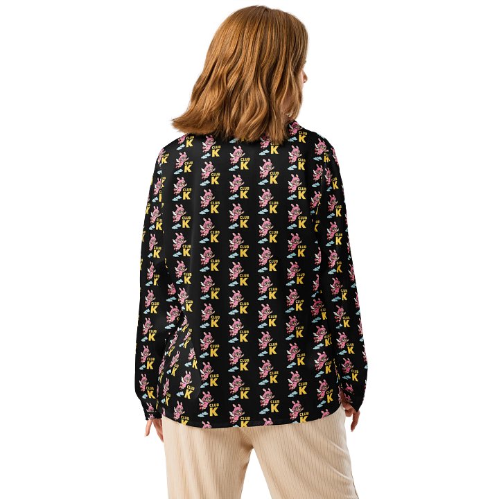 Super K's Club Women's Long Sleeve Pajama Top product image (2)