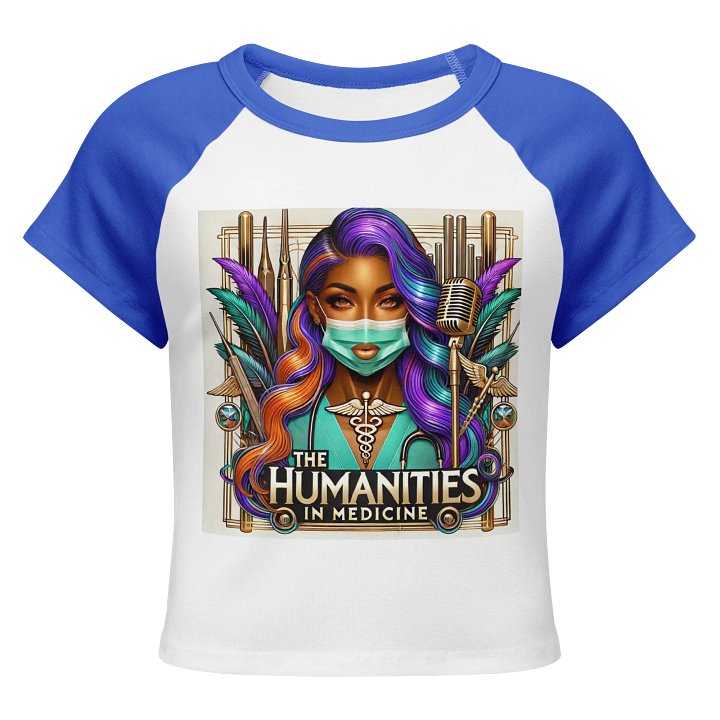 Humanities In Medicine Amazing Amber Eyes Raglan Tee product image (1)
