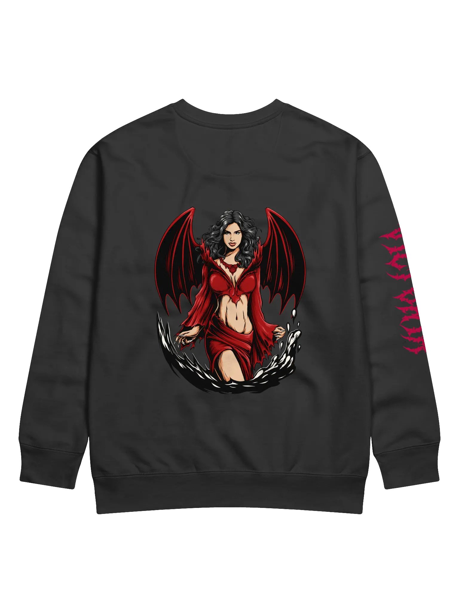 Red V-Rose Crewneck product image (10)