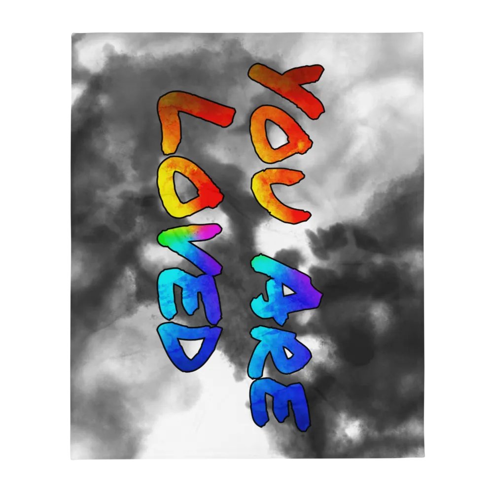Your are loved blanket product image (1)