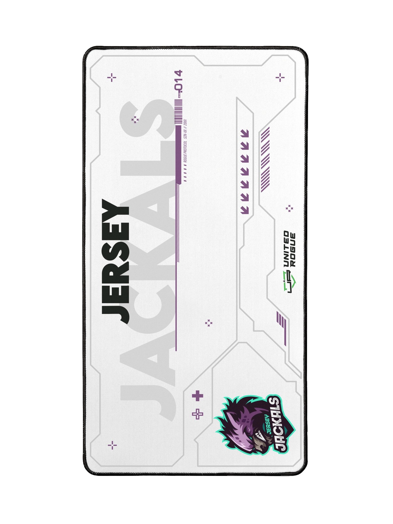 Jersey Jackals White Desk Mat product image (2)