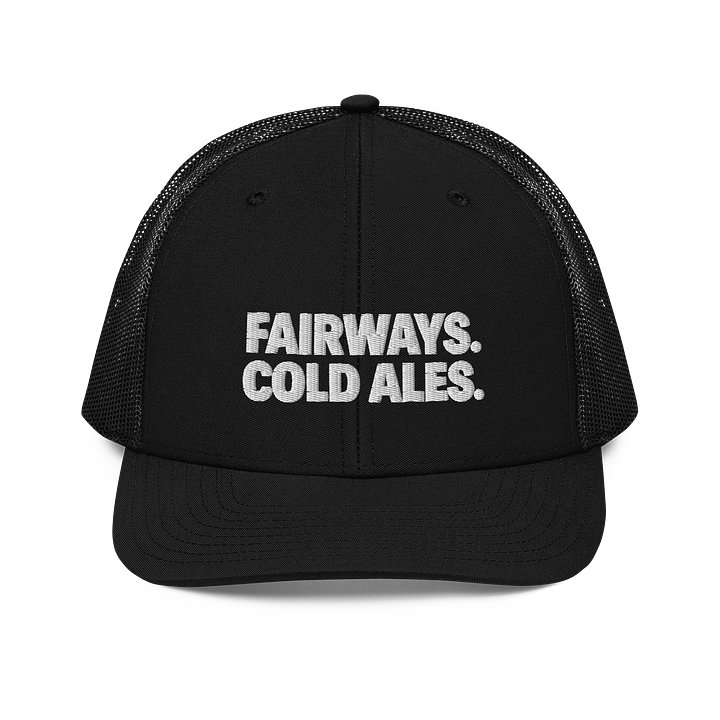 Fairways & Cold Ales Trucker product image (1)