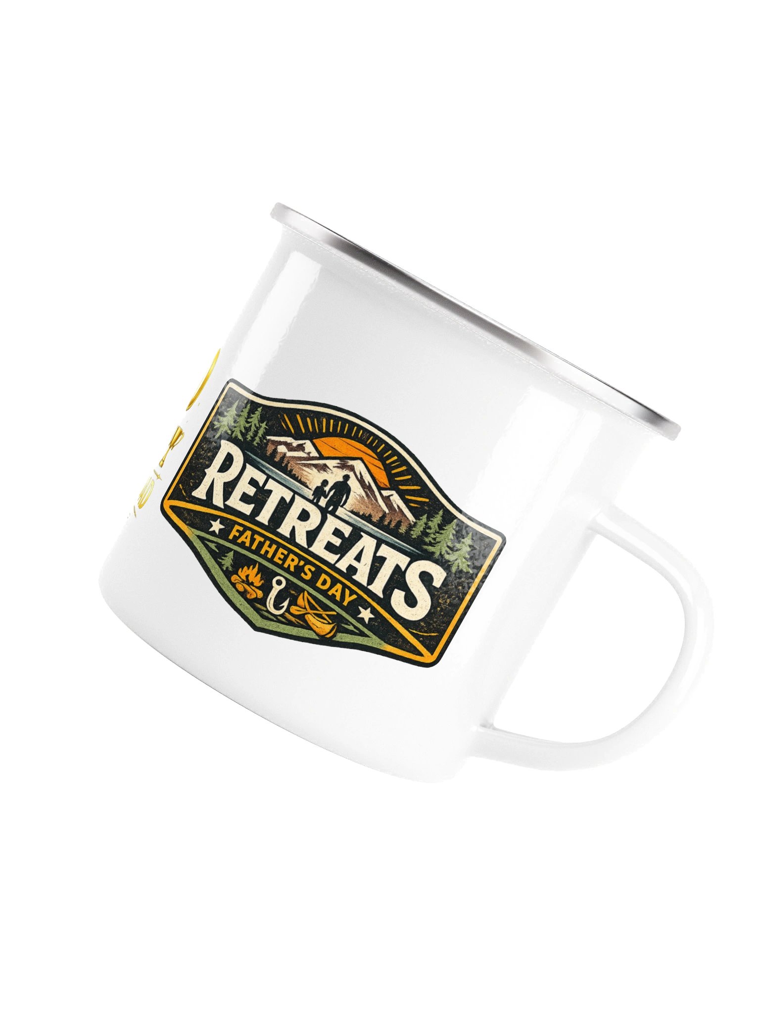 World’s Greatest Dad Enamel Mug product image (5)
