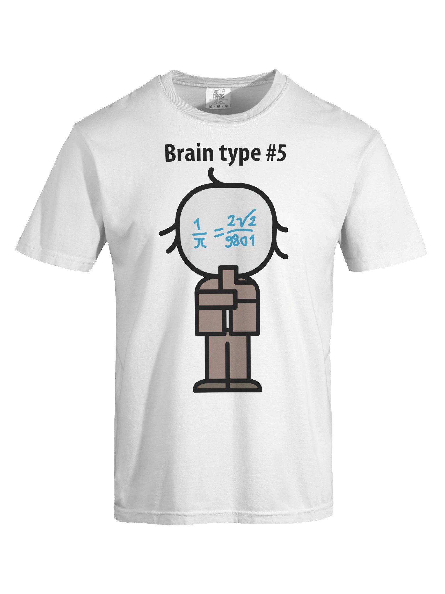 Brain type #5 T-shirt product image (5)