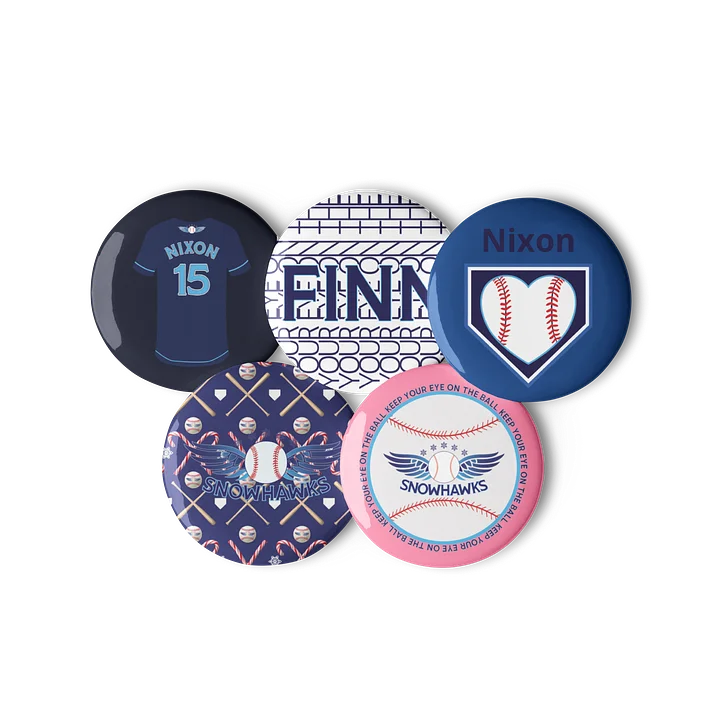 Snowhawks Nixon Pins product image (2)