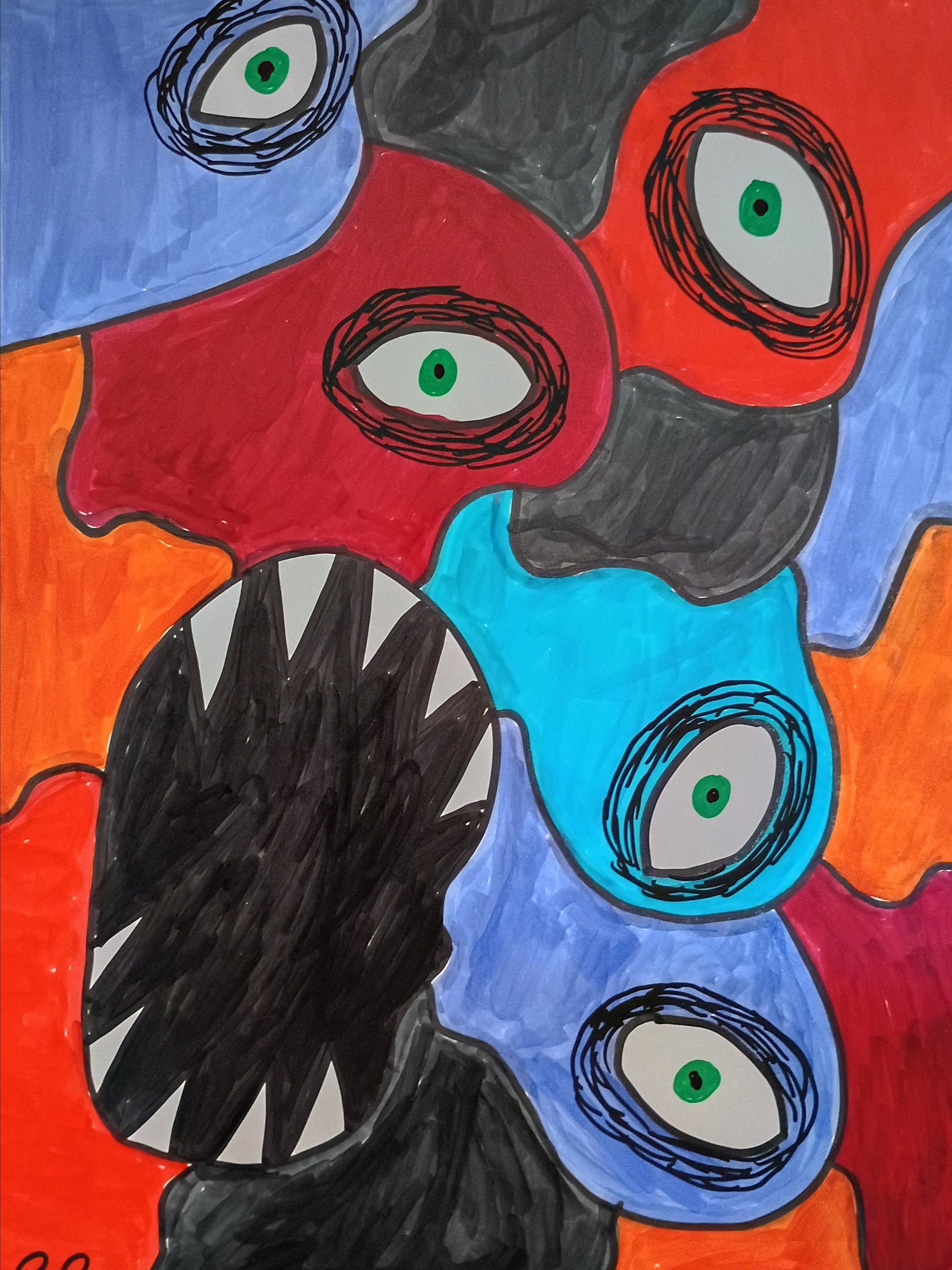 Seeing Through The BS Original Drawing product image (1)