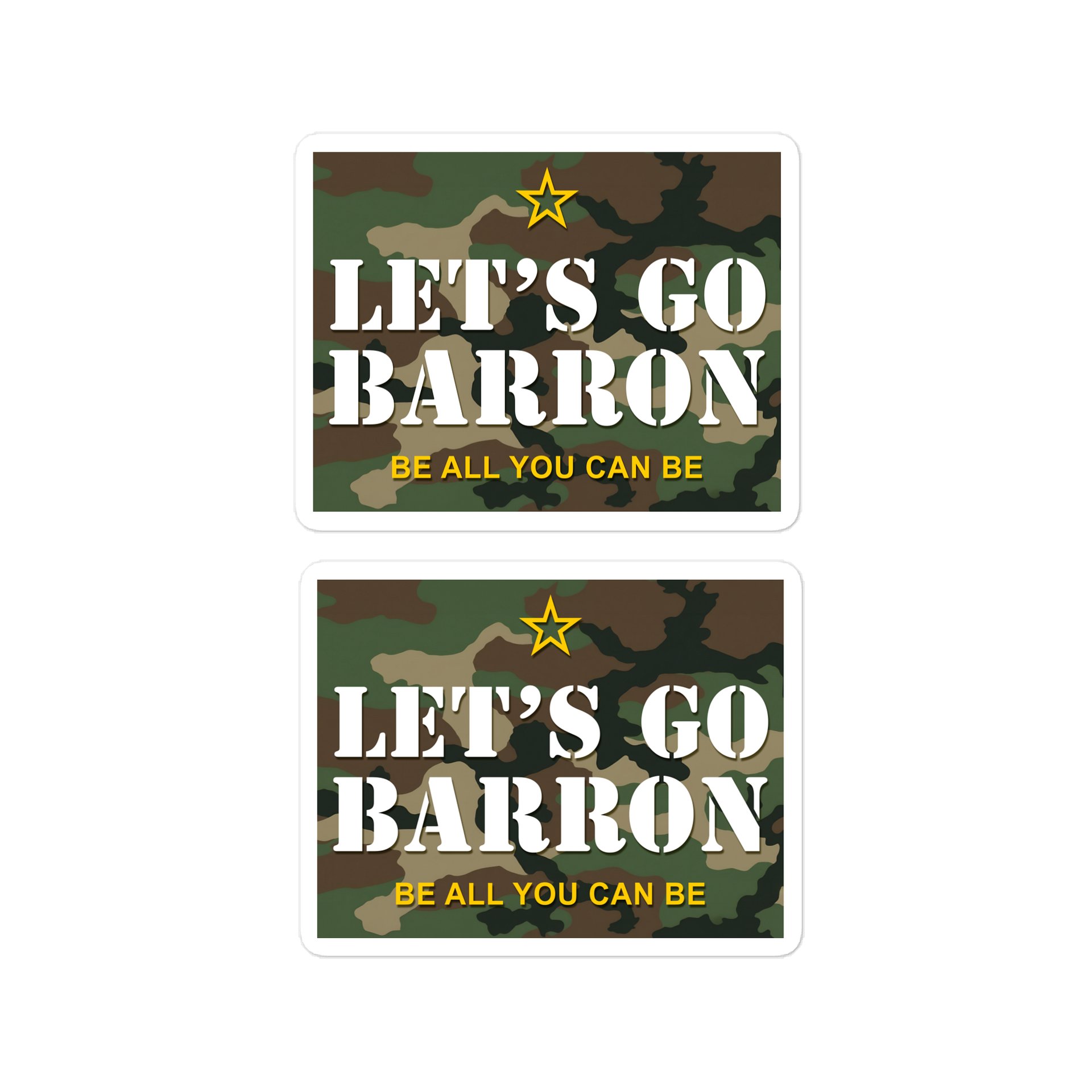Let's Go Barron Cammo Decal product image (1)