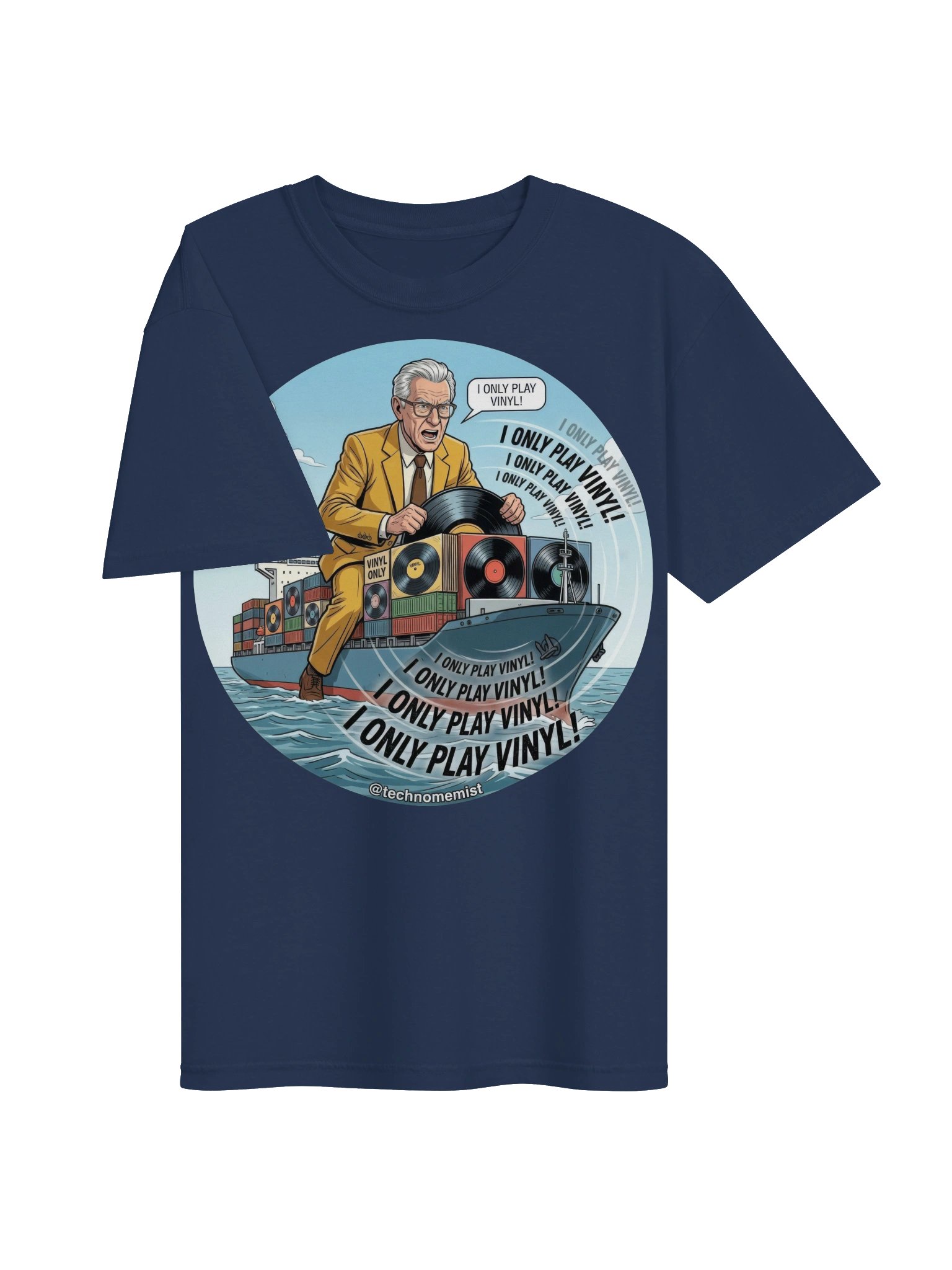 I Only Play Vinyl! Shirt product image (4)