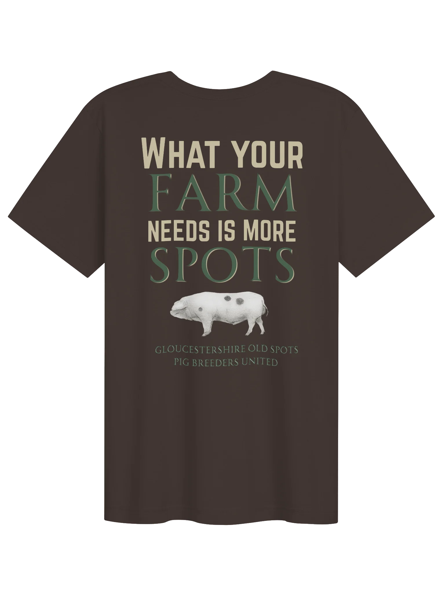Gloucestershire Old Spots Pig Breeders Tee product image (2)