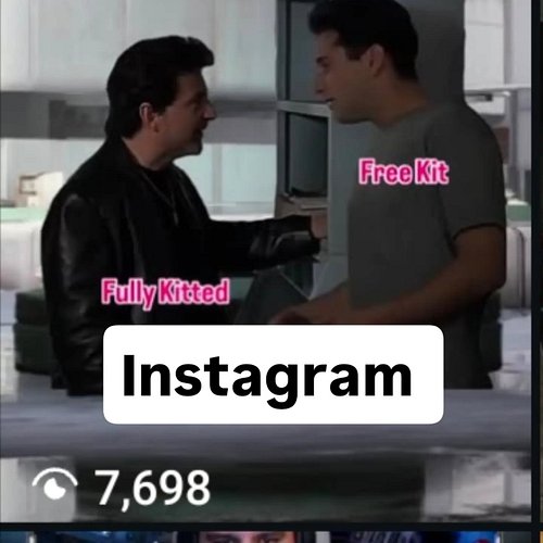 Exactly why posting to ALL socials is recommended!! Same clip, posted at the same time to all three sites, each with differen...