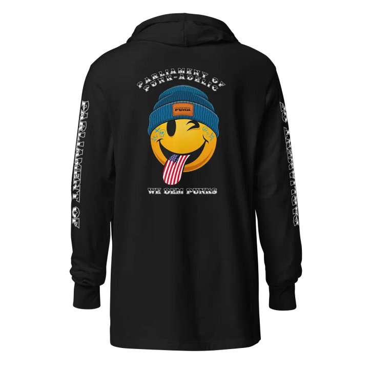 Punk Long Sleeve T Shirt Hood product image (2)