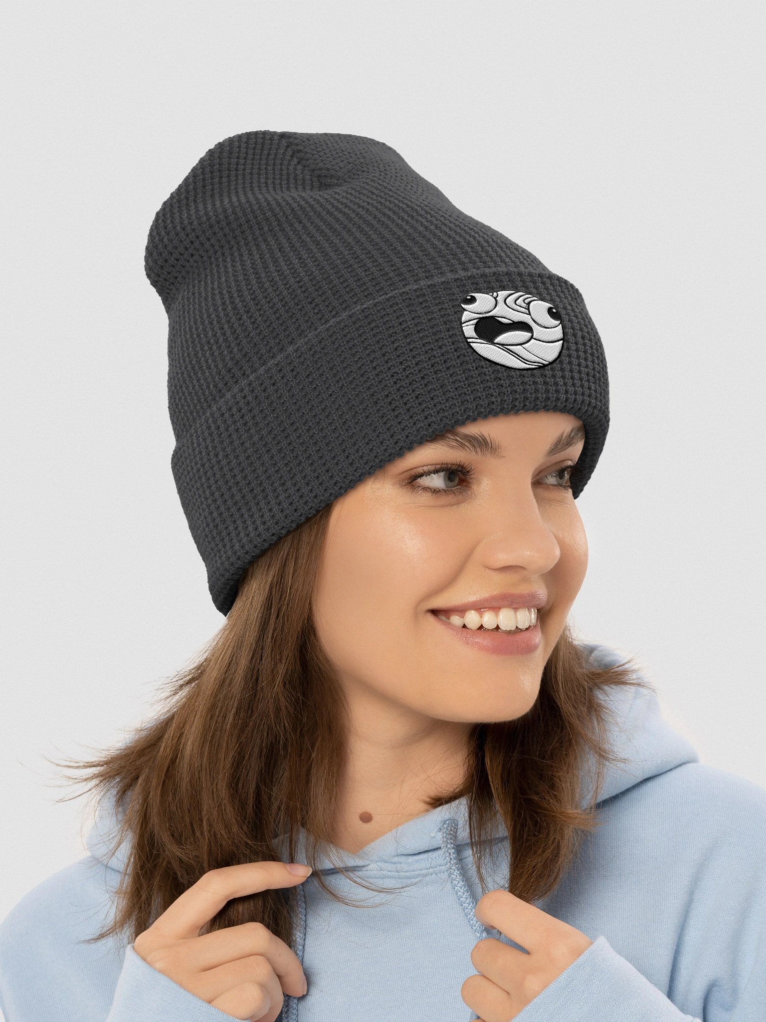 Planet Derp Waffle Beanie product image (33)