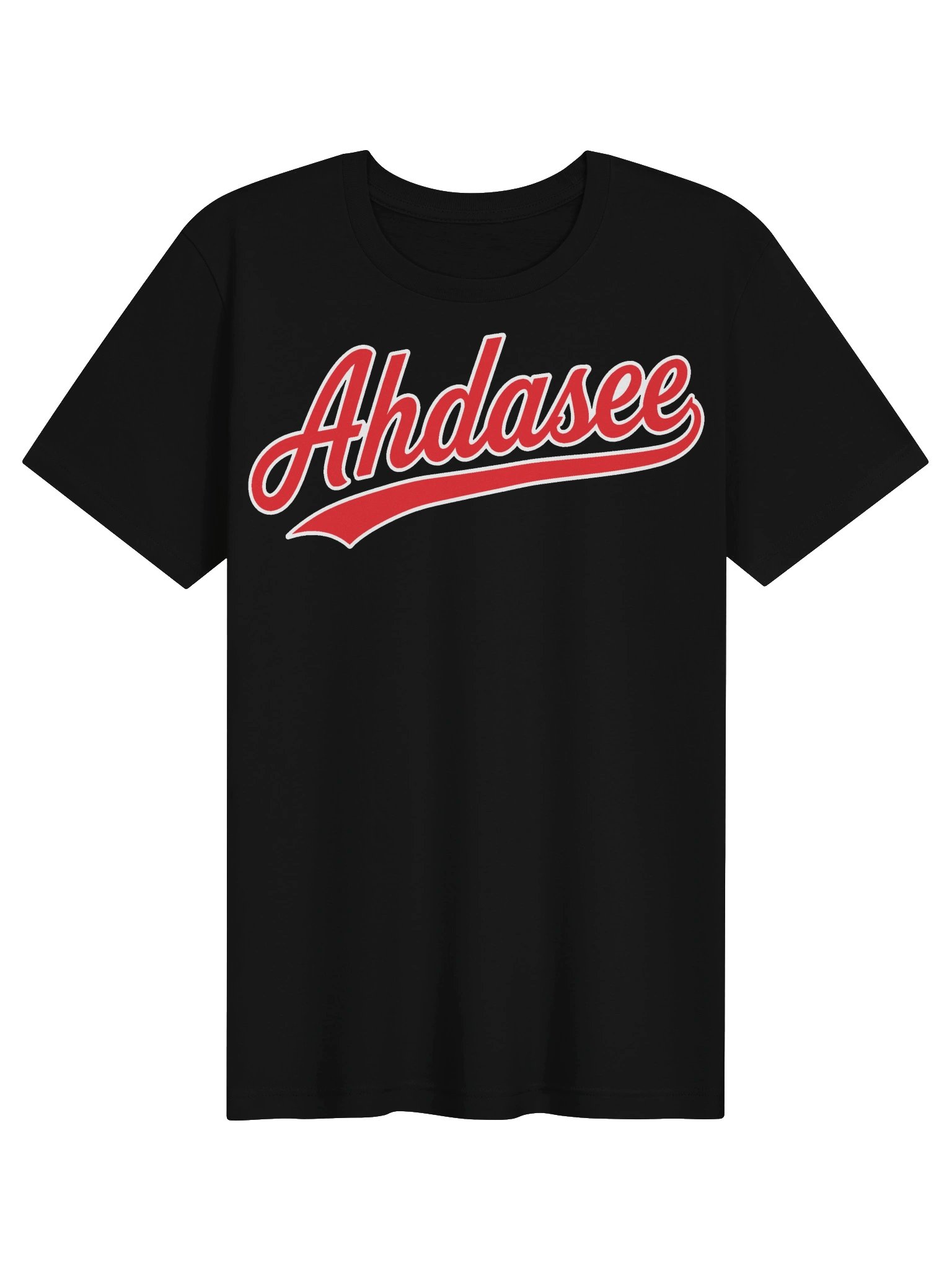 Ahdasee Records Tee - Black product image (1)