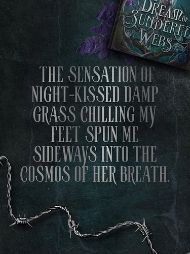 You can pry the lyrical prose from my cold dead hands, and you can pry the love and obsession Raven has for Cricket out of hi...