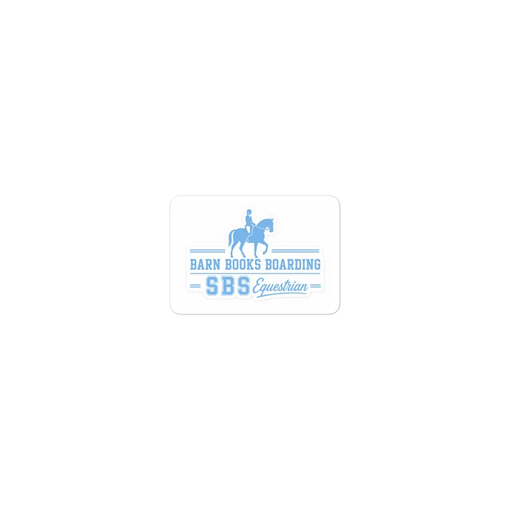 SBS Equestrian Barn Books Die-Cut Sticker product image (2)
