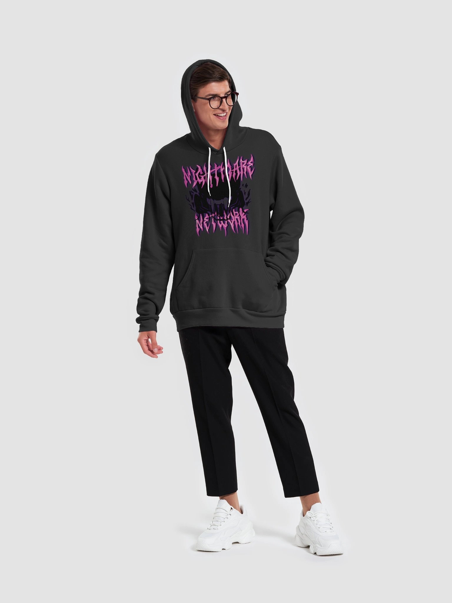 Nightmare Maw Hoodie: Final Girl Pink product image (5)