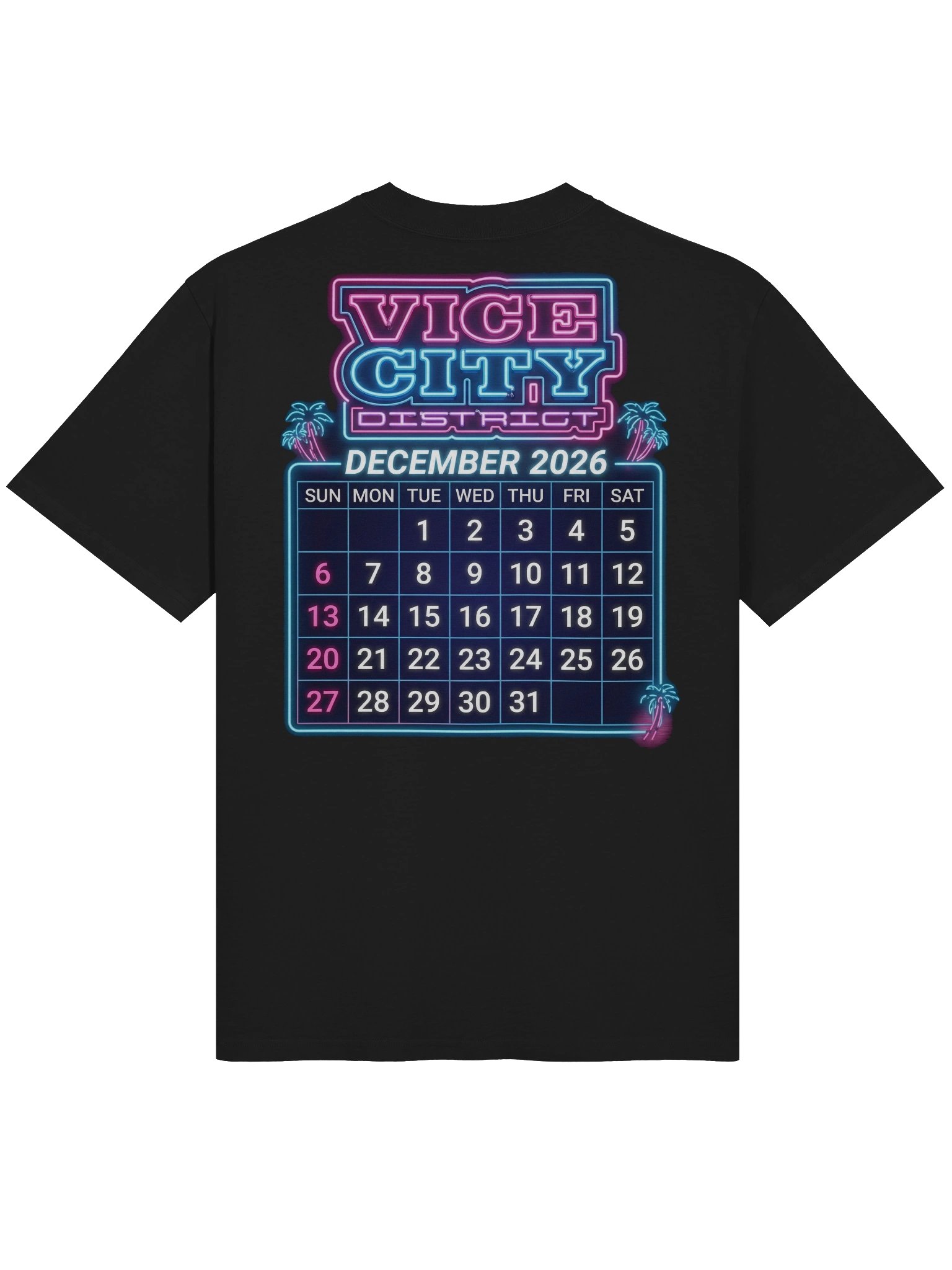 Vice City District December Tee product image (4)