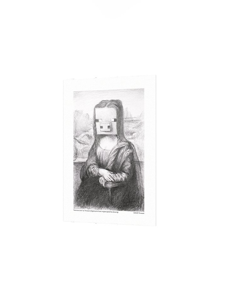 "Hamona Lisa" Digital Print product image (2)