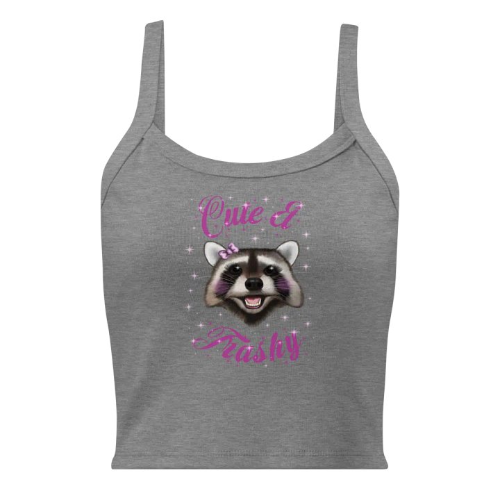 Cute & Trashy Crop Tank product image (1)