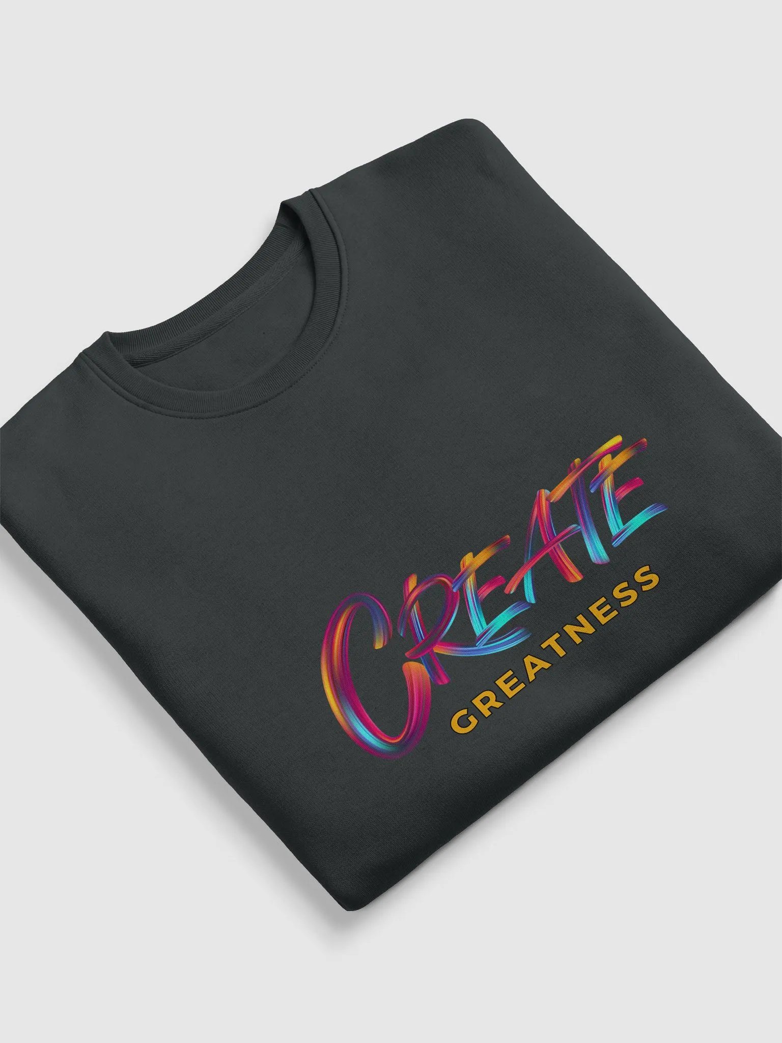 Create Greatness Unisex Eco Sweatshirt product image (13)