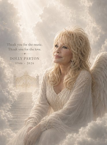 Dolly Parton — a voice that brought comfort, joy, and hope to generations. Her music, kindness, and unmistakable spirit will ...