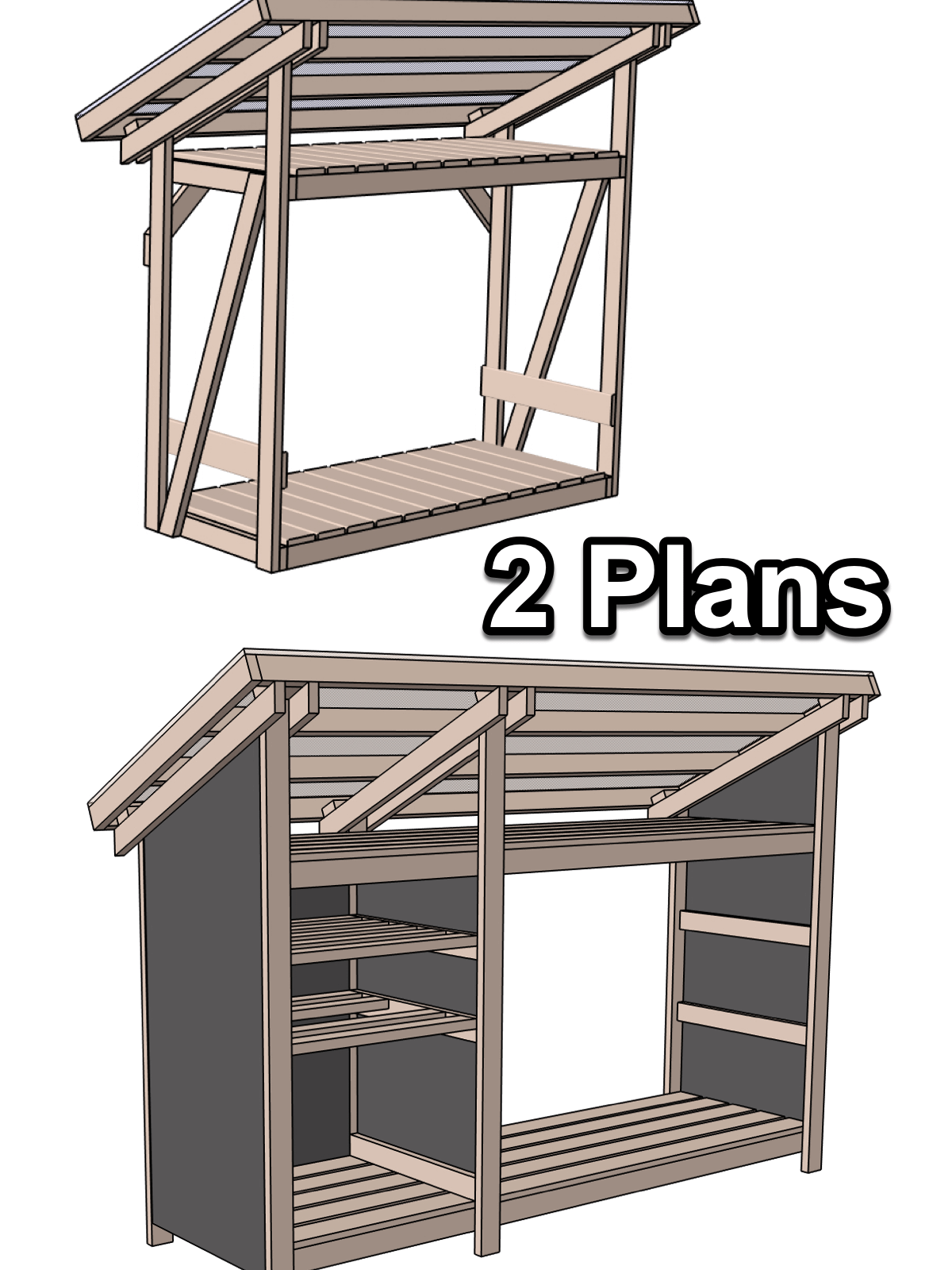Firewood Shed Plans | Rogue Engineer