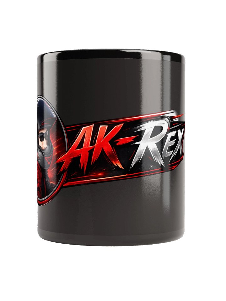 AK-Rex Black Glossy Mug product image (2)