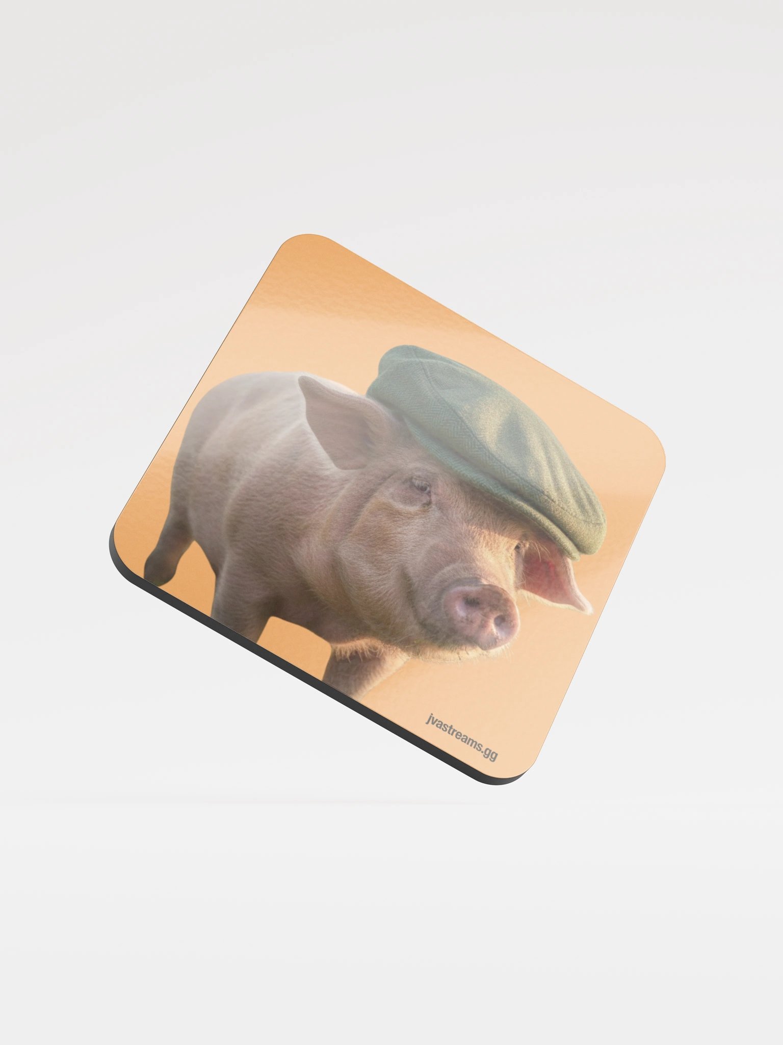 SaxlingHAMs Glossed Cork Coaster product image (1)