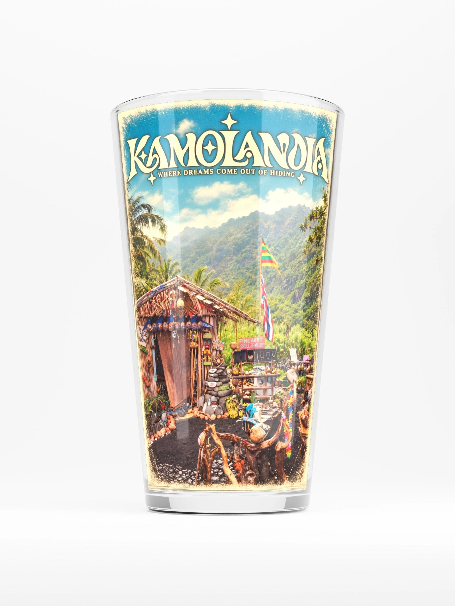 Dream Shack — Shaker Pint Glass product image (1)