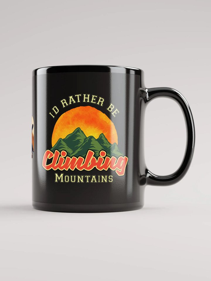I'd Rather Be Climbing Mountains Coffee Mug product image (1)