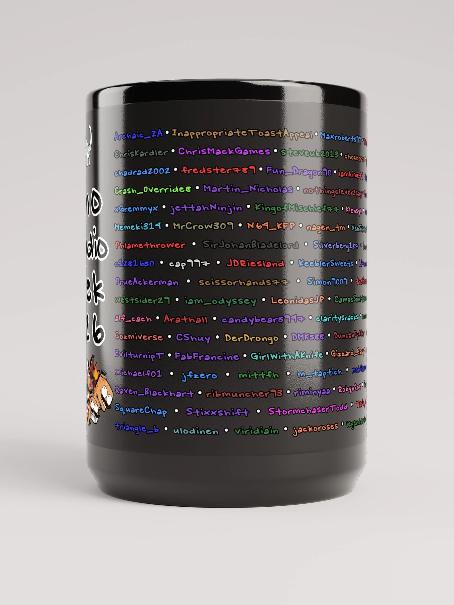 Studio Week 2026 Black Mug product image (4)
