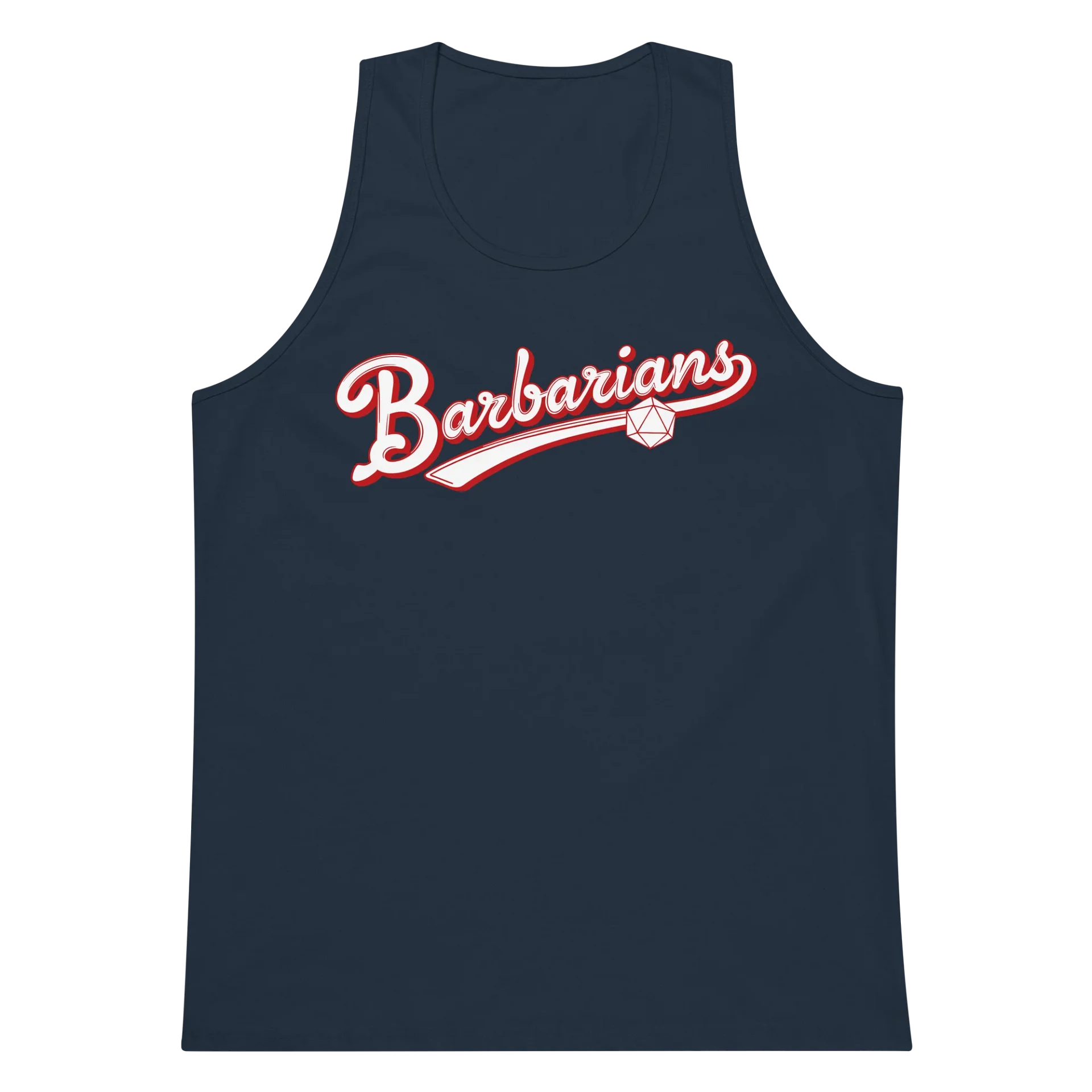 "Barbarians" Vintage Athletic Tank Top - Cotton Heritage