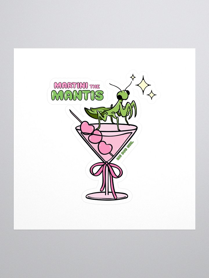 martini mantis sticker product image (1)