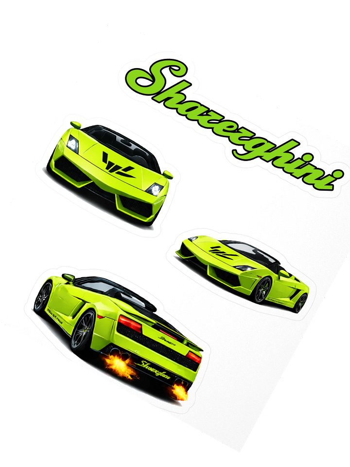 SHARERGHINI Sticker Sheet product image (2)