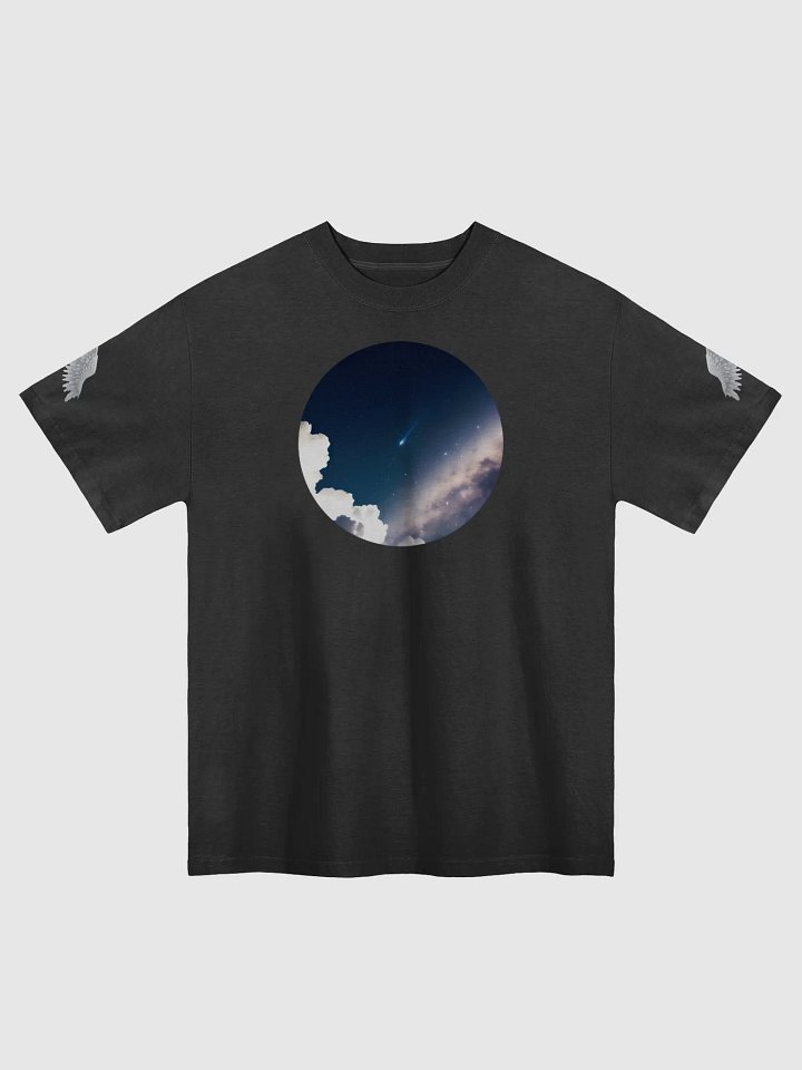 DO IT ALL AS Wings Premium Oversized Faded T-Shirt product image (1)