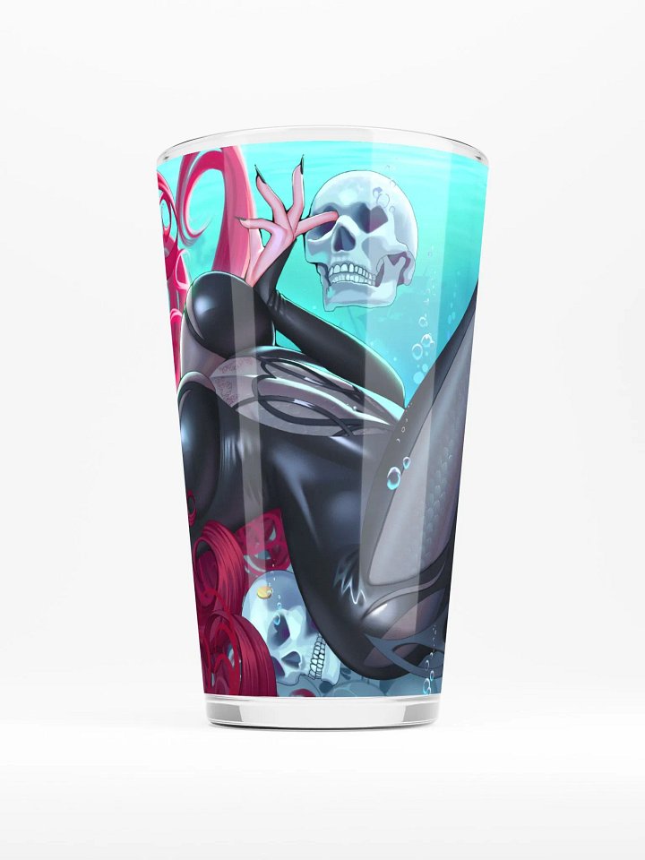 Deadly Skull Pint Glass product image (1)