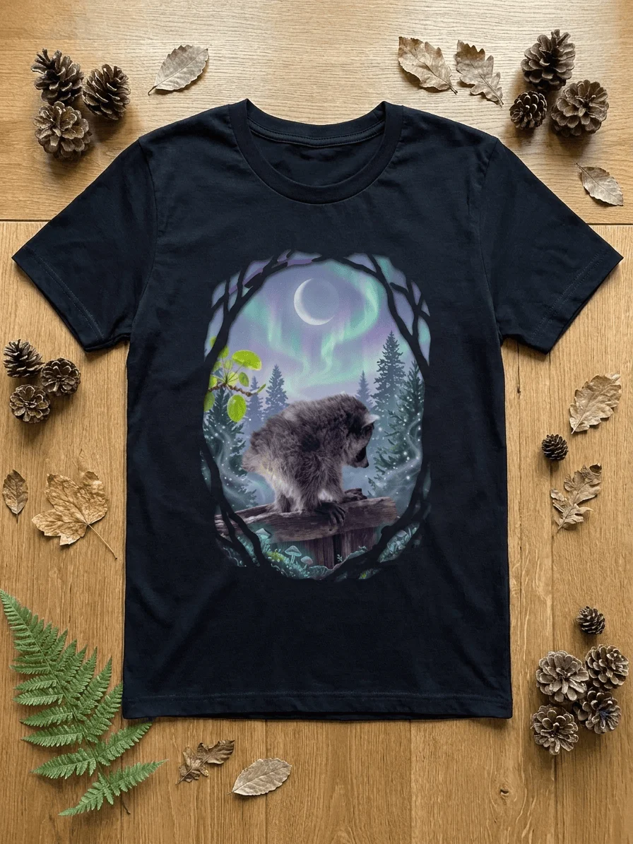 Baby Jimothy Under the Aurora Sky T-Shirt product image (1)